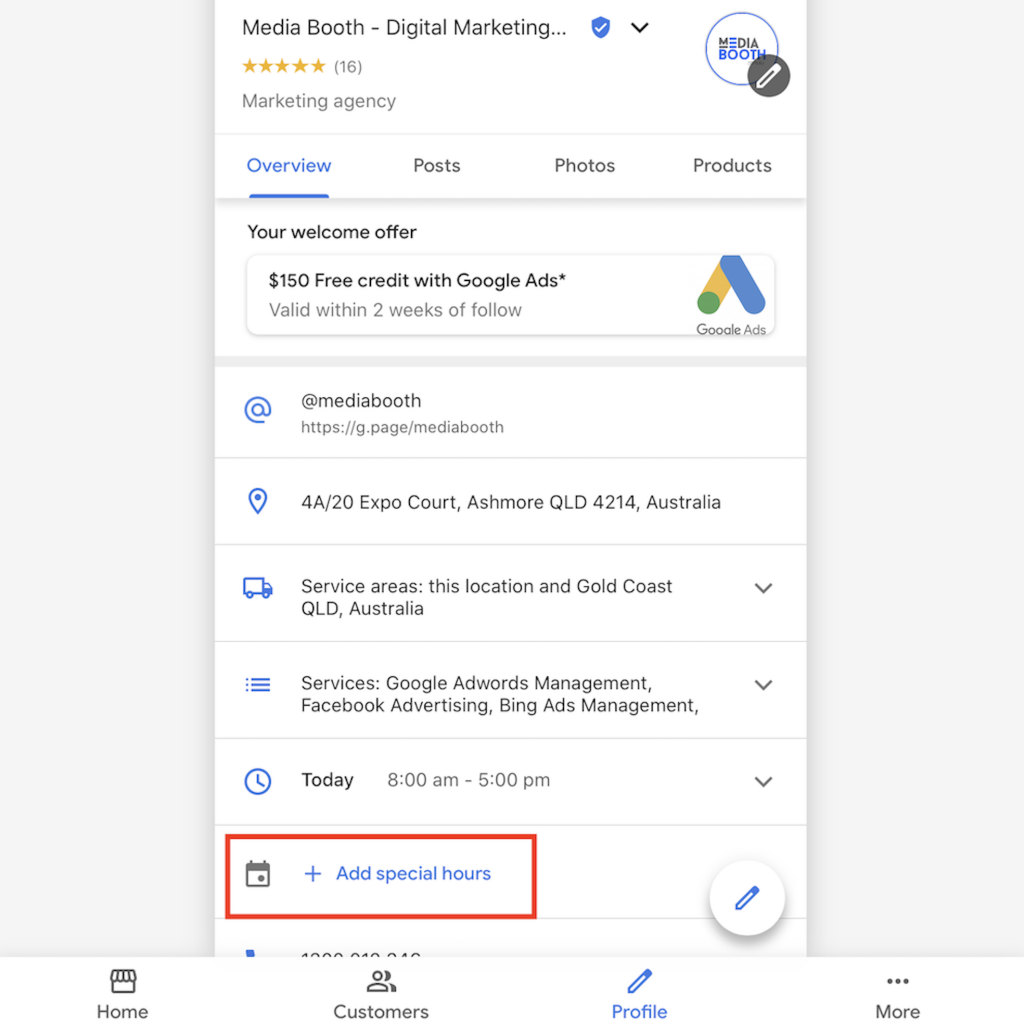 Step 3 - Google My Business